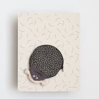 131 maru-porch GIRL (black flower)