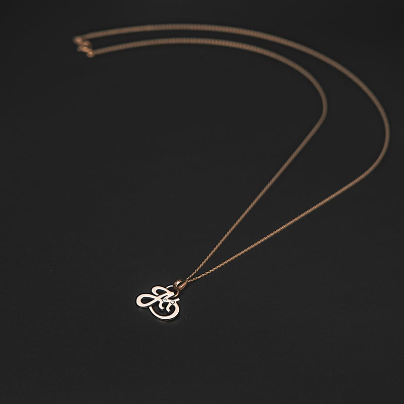 Artist Logo Necklace k10 | LIFE IS ONCE STORE