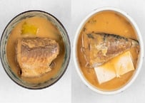 A【骨まで食べられる】さば味噌（カミ2切、シモ2切）