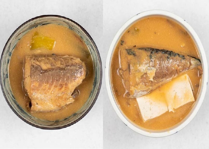 A【骨まで食べられる】さば味噌（カミ2切、シモ2切） | 魚力のお取り寄せ