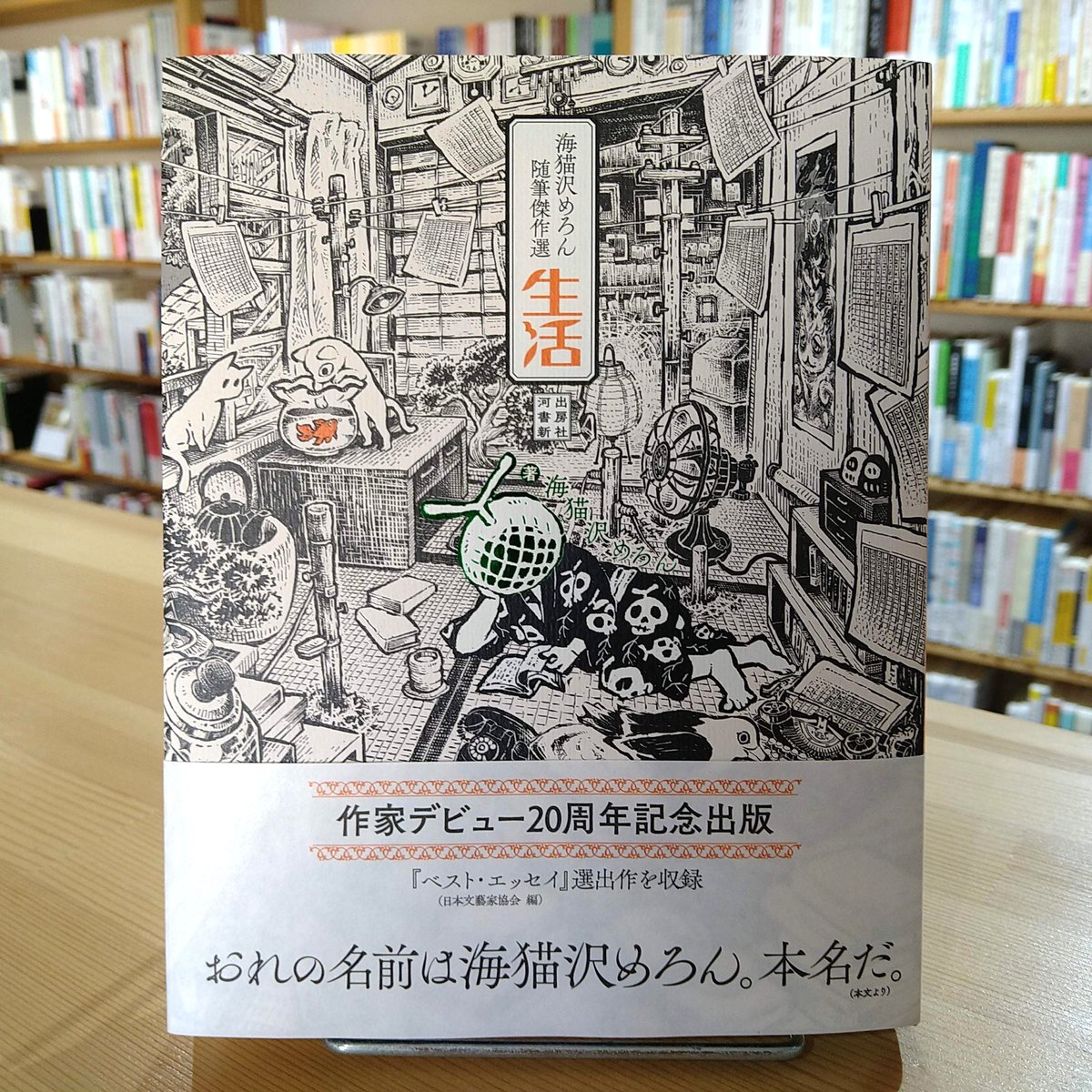 海猫沢めろん随筆傑作選 生活 | 本屋象の旅