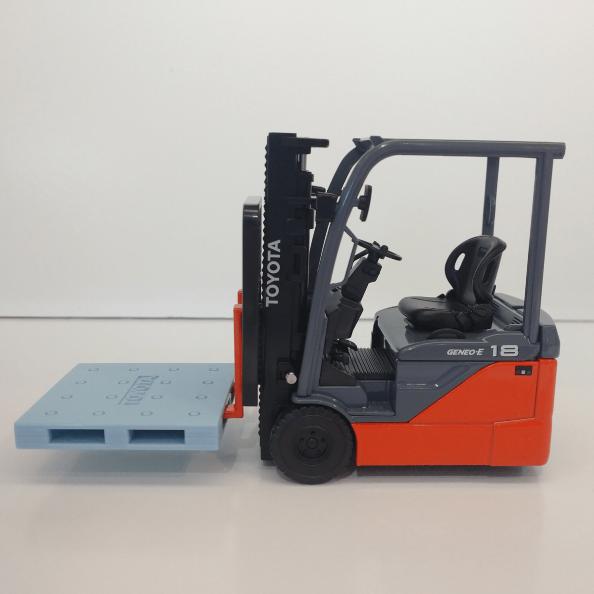 トヨタ フォークリフト ミニカー Ｌ＆Ｆ GENEO 1/23 ミニカーショップグローバル - 1/23 トヨタ フォークリフト GENEO-E