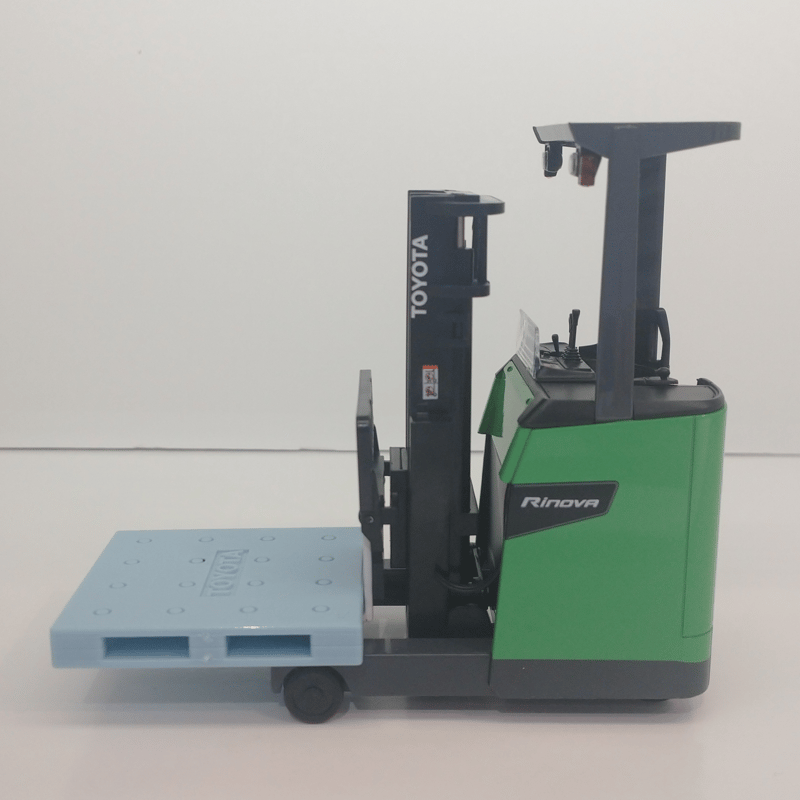トヨタ ジェネリックR フォークリフト ミニチュア はたらく車 TOYOTA トヨエース＆トヨタフォークリフトジェネオミニ