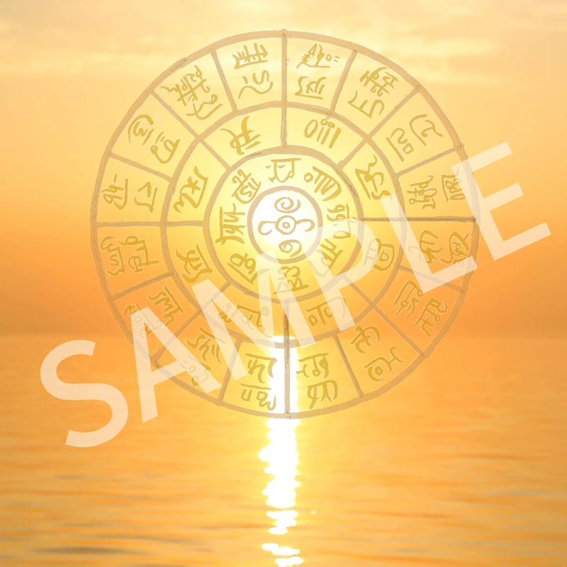 金運•財運上昇〜パワーUP金龍＆鳳凰⭐️龍体文字フトマニ図