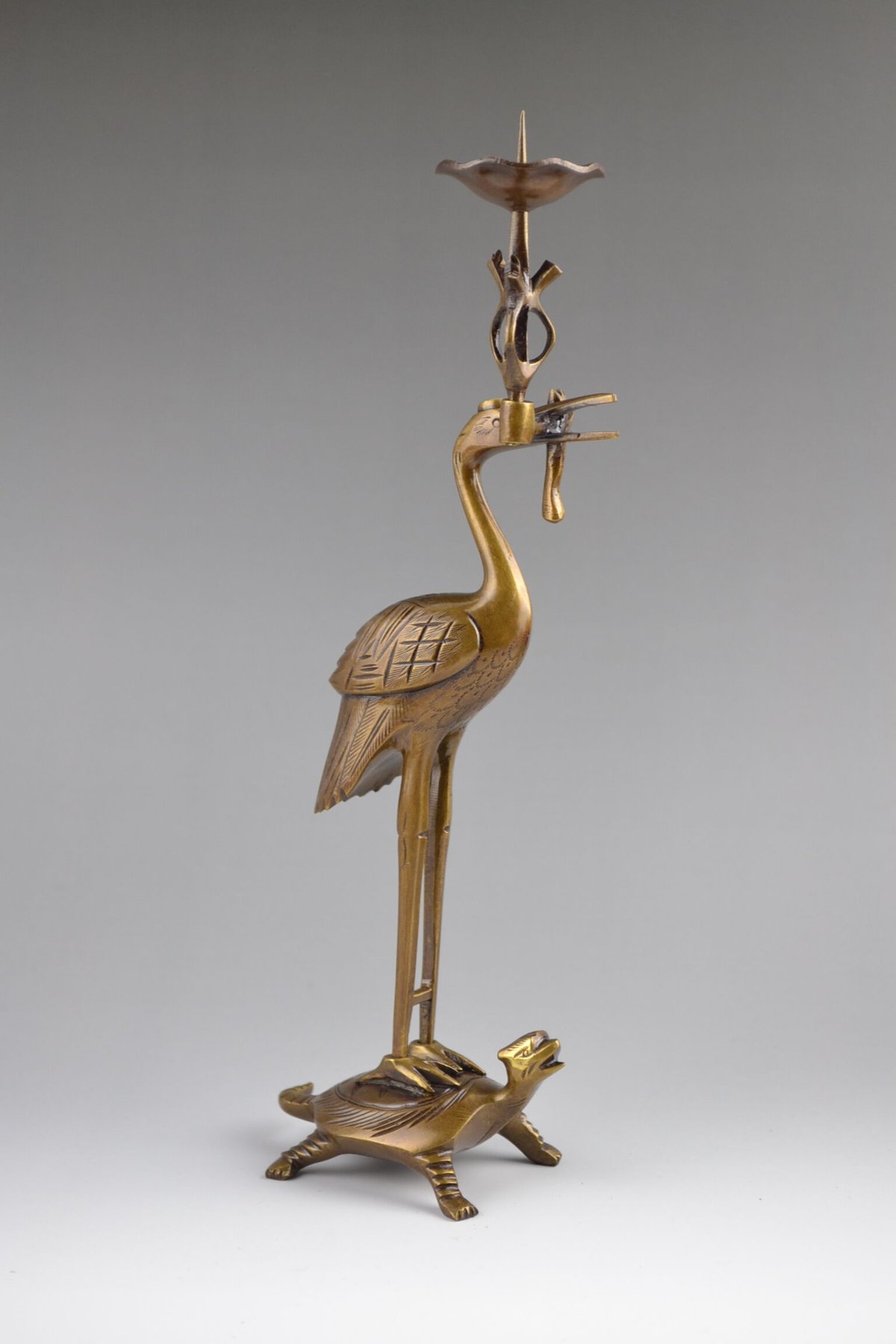 宣徳色 三具足 3.5寸 1組限り | 仏壇の陽明堂