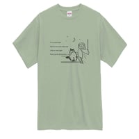 MOE-T 🐱「また会える日まで」（スモーキーグリーン×黒）
