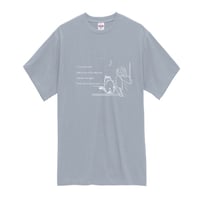 MOE-T 🐱「また会える日まで」（アシッドブルー×白）