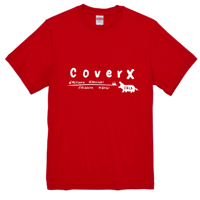 2022 TRIX「CoverX」ツアーTシャツ （Keiki Uto カラー：レッド）