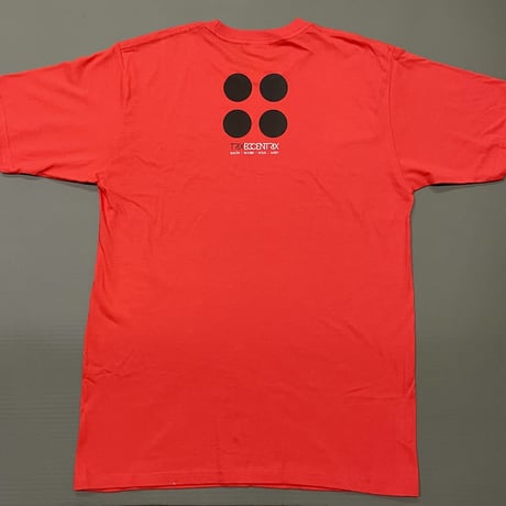 2019 TRIX「ECCENTRIX」ツアーTシャツ （カラー：レッド）