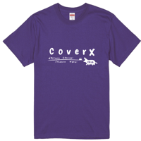 2022 TRIX「CoverX」ツアーTシャツ （Mitsuru Sutoh カラー：パープル）