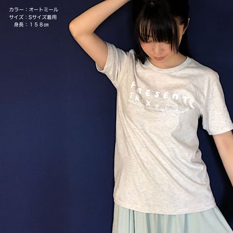 (完売)TRIX「PRESENT」ツアーTシャツ （カラー：ライトブルー）