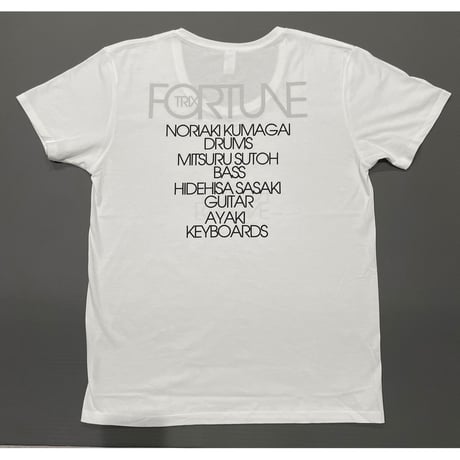 2017 TRIX「FORTUNE」ツアーTシャツ （カラー：ホワイト）