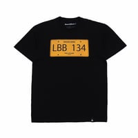 BeachBum Tシャツ ”LicensePlate” Color:ブラック