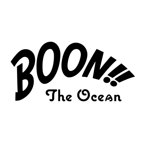 SURFAHOLIC　カッティングステッカー　”Boon The Ocean”