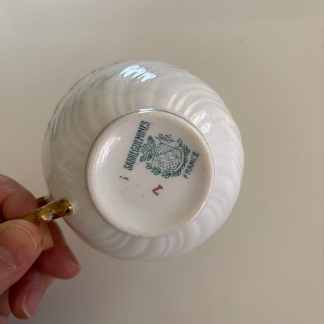 Sarreguemines LouisXV ティーカップ＆ソーサーA