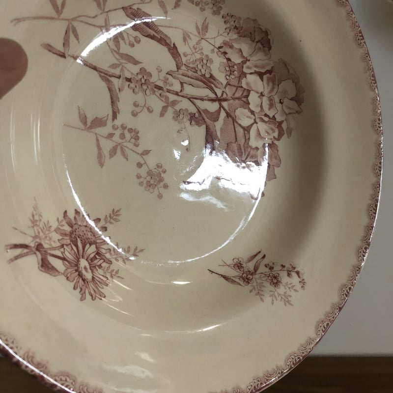 Choisy le Roi (HB&Cie)スーププレートB | Brocante Aile Choisy le Roi (HB&Cie)スーププレートB | Brocante Aile