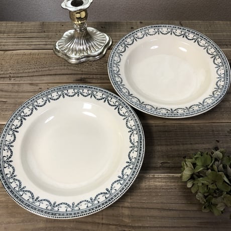 R&A Salins Terre de fer スーププレート