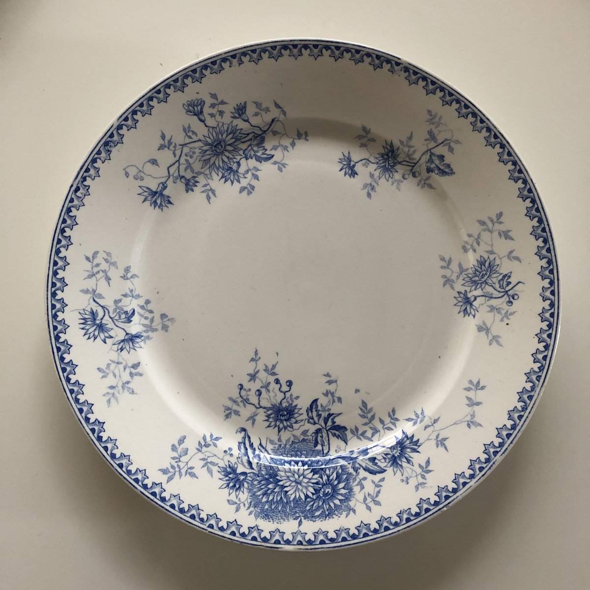 Societe Ceramique プレートA | Brocante Aile D'ange