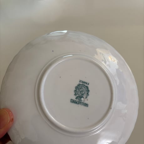 Sarreguemines Louis XV ティーカップ＆ソーサーB