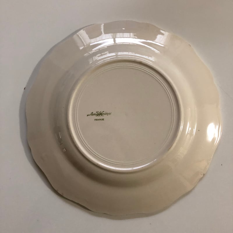 Digoin&Sarreguemines ディナープレートA | Brocante Aile