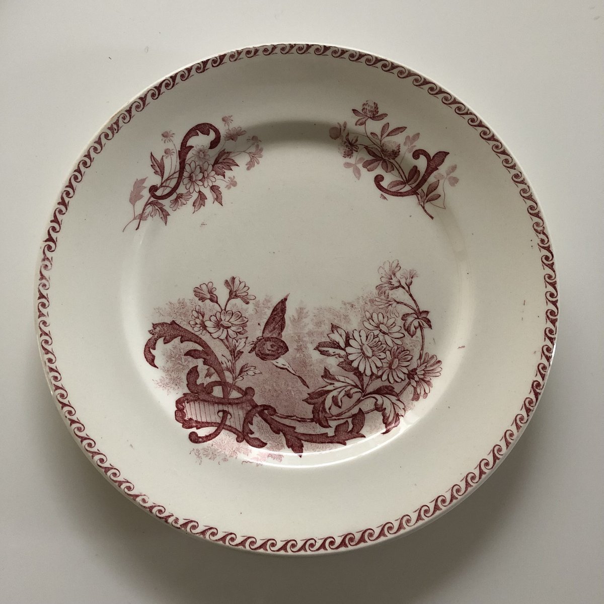 Creil et Montereau プレートA | Brocante Aile D'ange