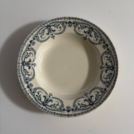 St Amand GUIRLANDE スーププレートA | Brocante Aile D'ange