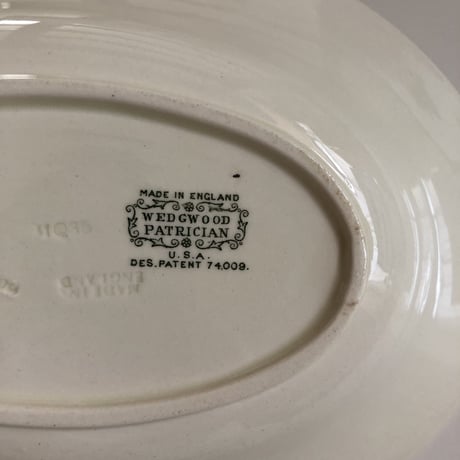 Wedgewood Patrician オーバル深皿