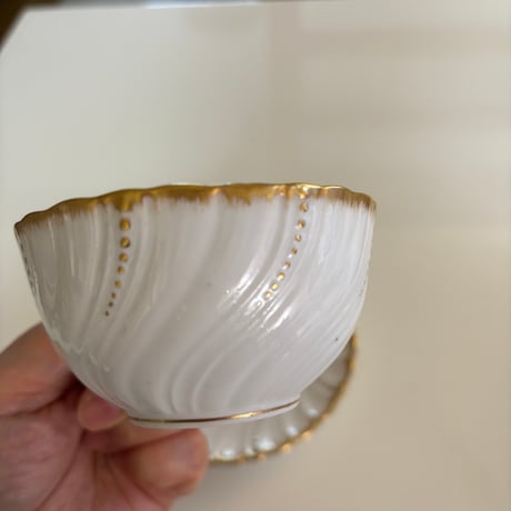 Sarreguemines Louis XV ティーカップ＆ソーサーB