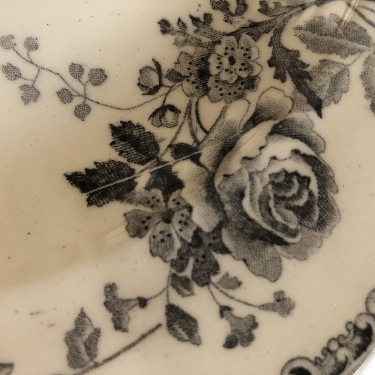 Choisy le Roi スーププレートA | Brocante Aile D'ange