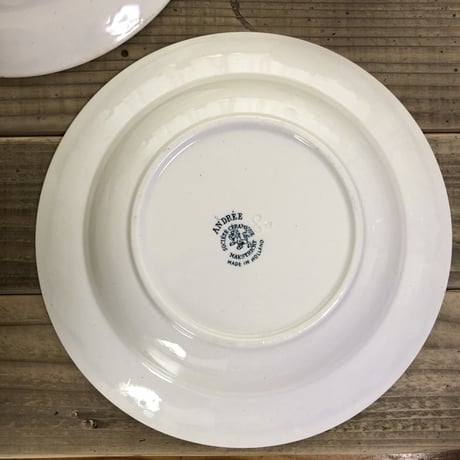 Societe Ceramique ANDREE スーププレート