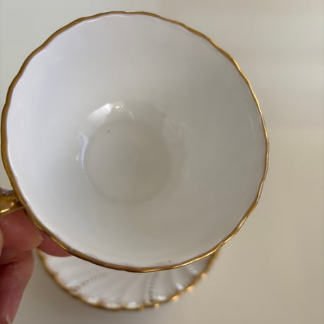 Sarreguemines Louis XV ティーカップ＆ソーサーB