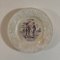 French shabby plate 3