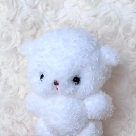 みにまむちゃん Lサイズ もこわんこ 白