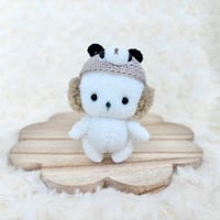 みにまむちゃん わんこ くま帽子