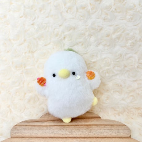 フレフレチアちゃん 白い小鳥