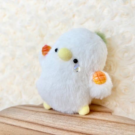 フレフレチアちゃん 白い小鳥