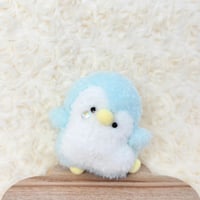 フレフレチアちゃん ペンギン 水色 涙