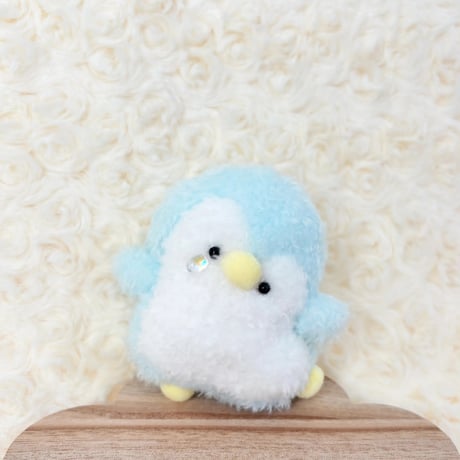 フレフレチアちゃん ペンギン 水色 涙