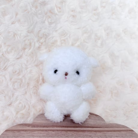 みにまむちゃん Lサイズ もこわんこ 白