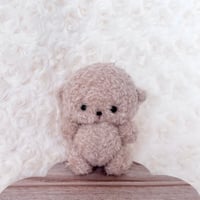 みにまむちゃん Lサイズ もこわんこ 茶