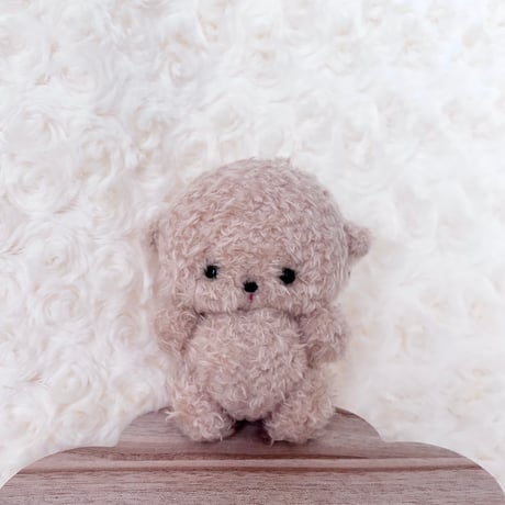 みにまむちゃん Lサイズ もこわんこ 茶