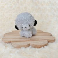 ぽむまるちゃん わんこ グレー