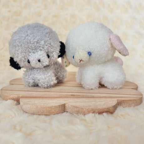 ぽむまるちゃん わんこ グレー