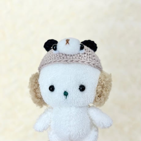 みにまむちゃん わんこ くま帽子