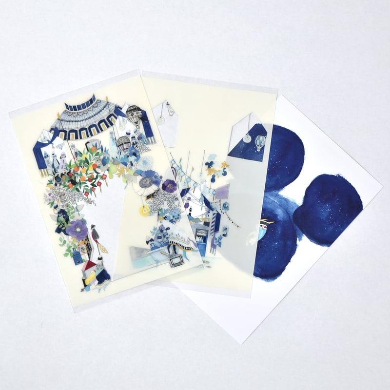 クリアポストカードセット（B） | MISUZU OYAMA online store