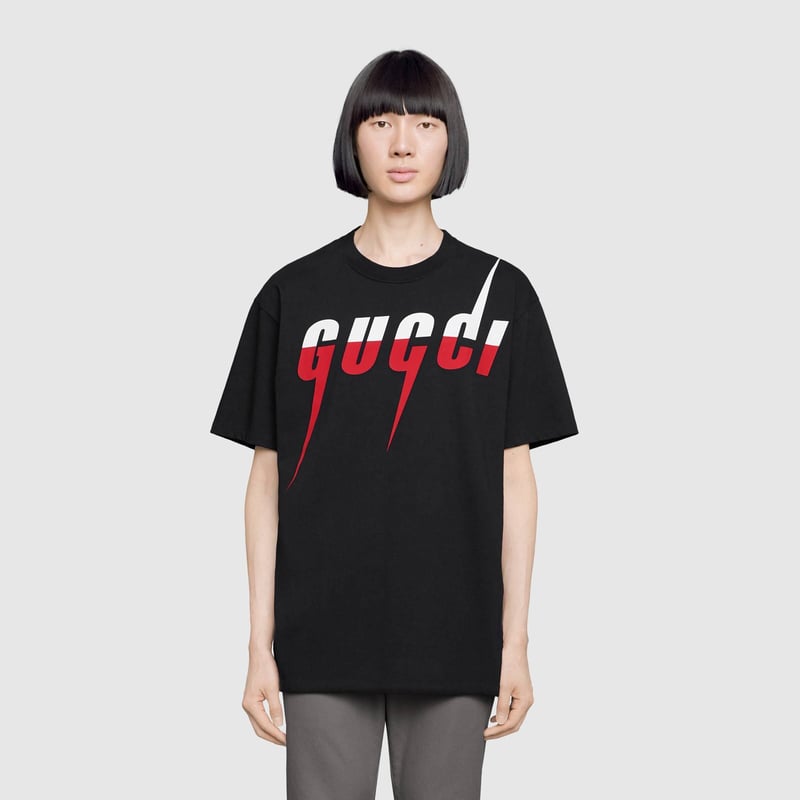 GUCCIグッチ ブレード プリント Tシャツ | VISUU