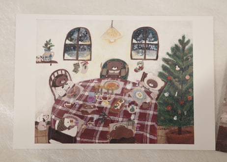 Christmas postcard set🎄