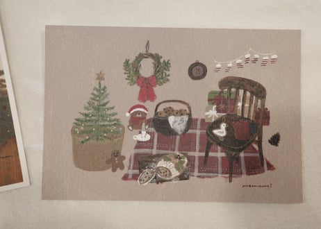 Christmas postcard set🎄
