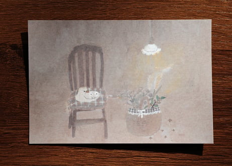 post card set " little autumn "