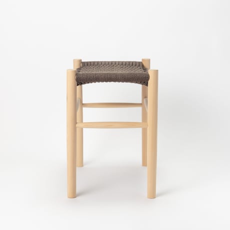 Paper cord Stool  KIT - Moka Brown